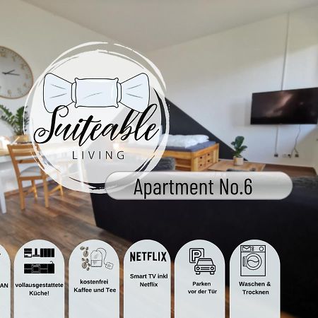 Suiteable Living Katlenburg, Studio Apartment Mit Netflix, Am Rande Des Harz Buitenkant foto